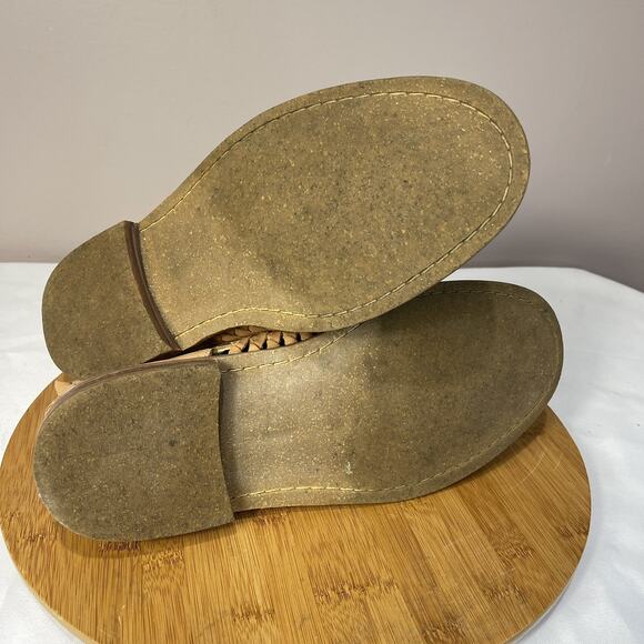 Vintage hand made Cole Haan Size 9 M Mens Moccasin Boots